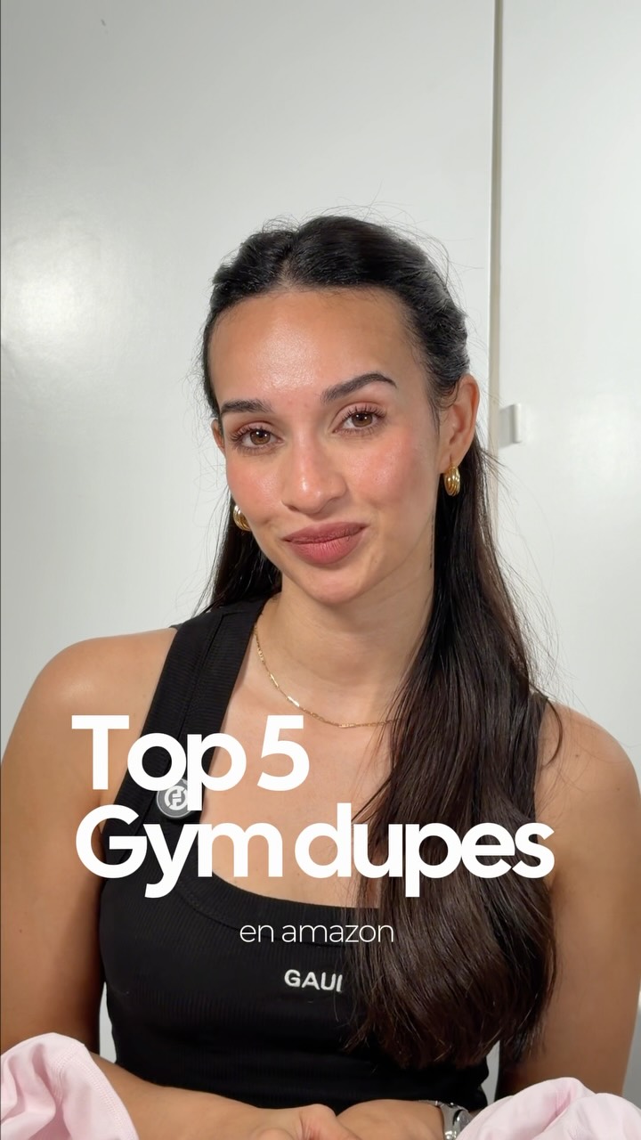 Reel: Top 5 gym dupes en Amazon